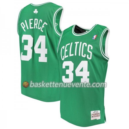Maillot Basket Boston Celtics Paul Pierce 34 Hardwood Classics Vert Swingman - Homme